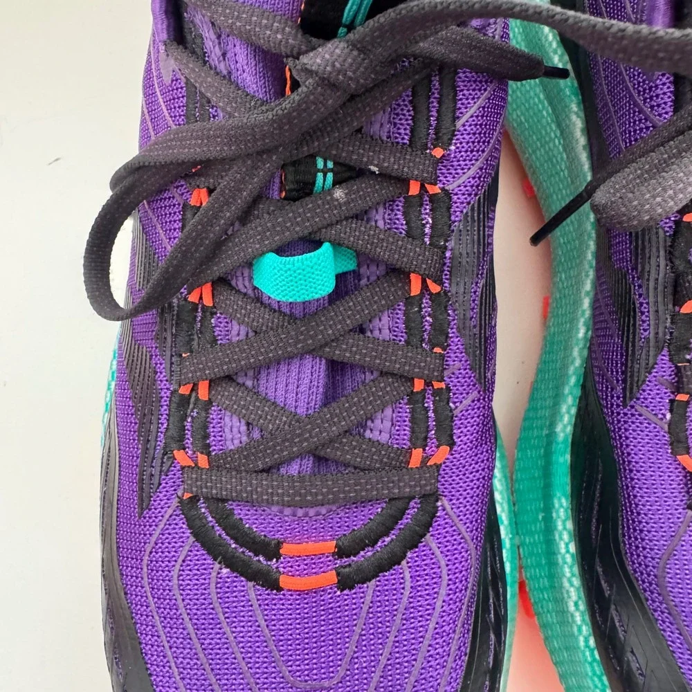 Saucony Endorphin Trail Women's Shoes – Purple / Teal "Concord Jade" Size US 9 - Picture 7 of 9